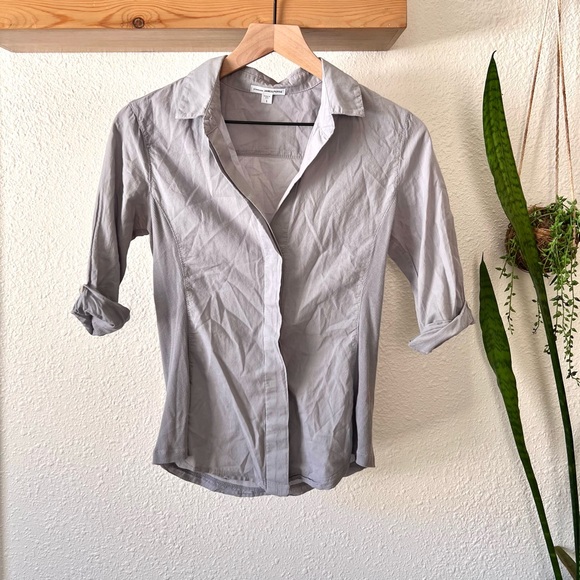 James Perse Tops - James Perse grey button down top